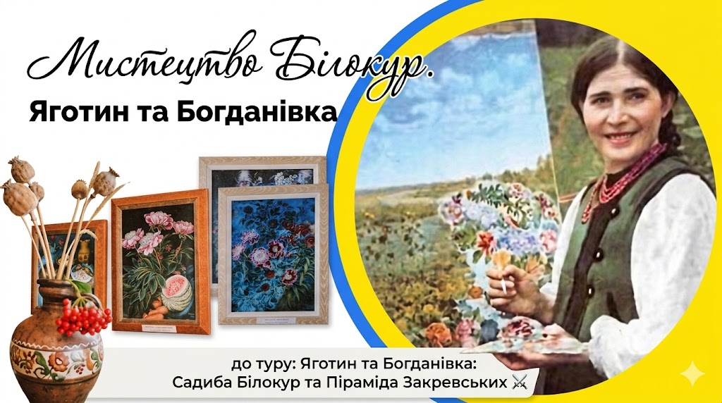 Мистецтво Білокур: Яготин та Богданівка – подорож у світ краси та історії