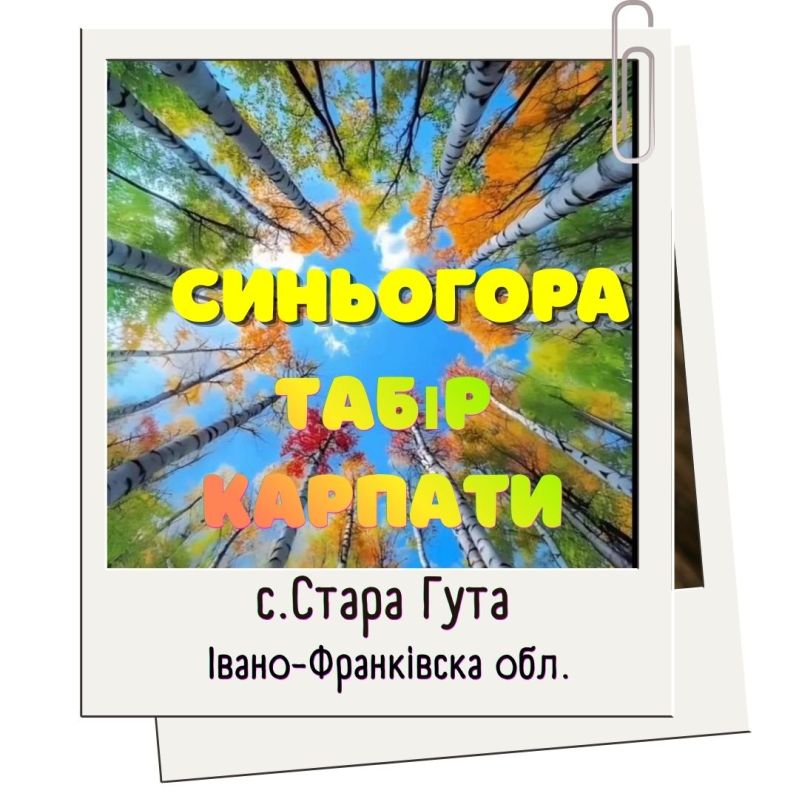 Літо починається тут: дитячий оздоровчий табір «Синьогора» чекає на юних дослідників!