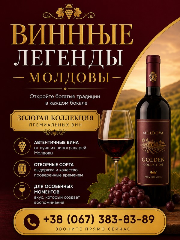 Тур в Молдову из Одессы: Кишинев, Замок Мими, Милештий Мич (2 дня)